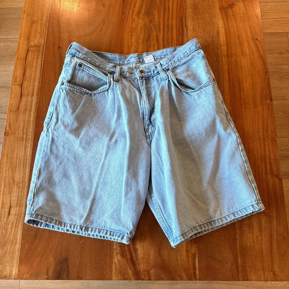 Brittania Women's Vintage Baggy Fit Mom Shorts Size 34